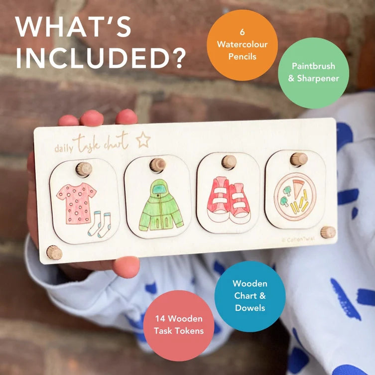 Cotton Twist |Make Your Own Daily Task Chart