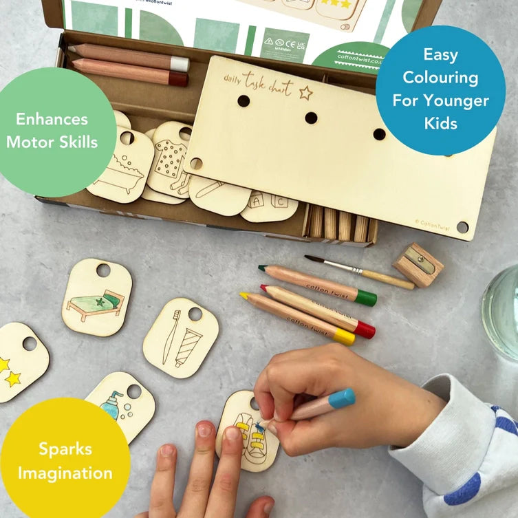 Cotton Twist |Make Your Own Daily Task Chart