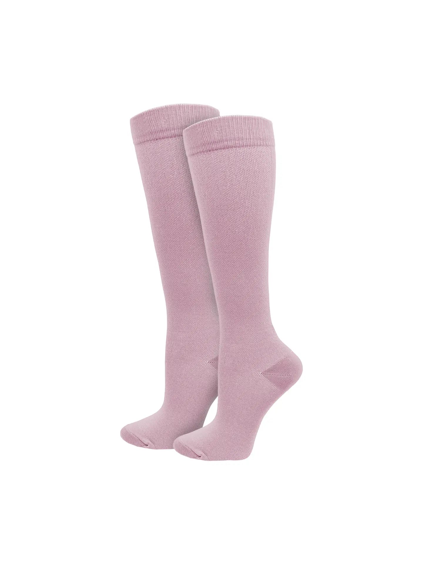 Solid Compression Lt Pink Knee High