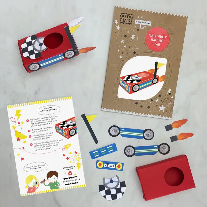 Cotton Twist | Make Your Own Matchbox Racing Car
