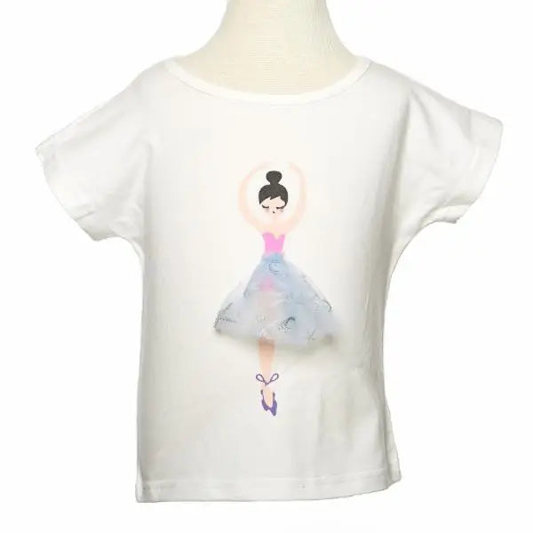 Doe a Dear | Ballerina Tee - Blue