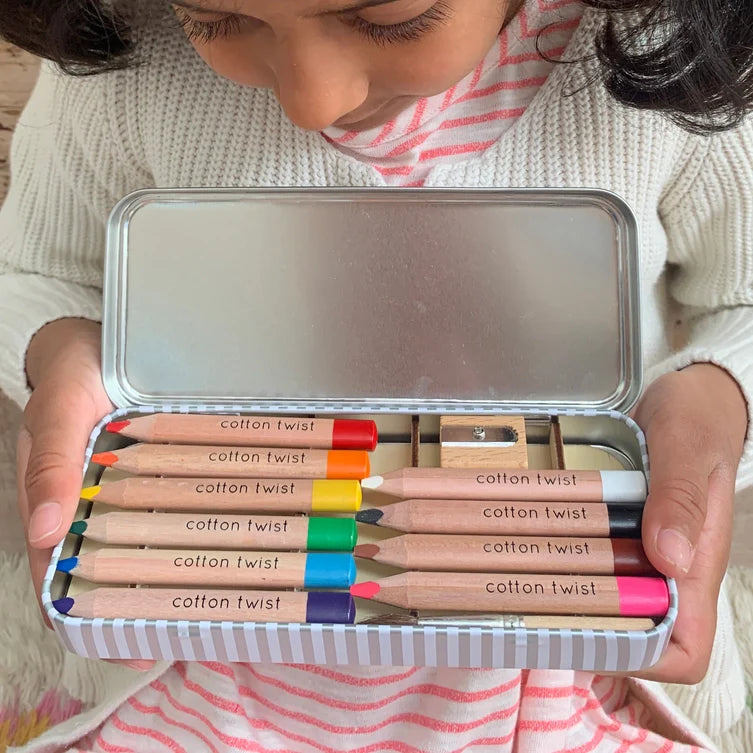 Cotton Twist | Jumbo Watercolour Pencils Tin