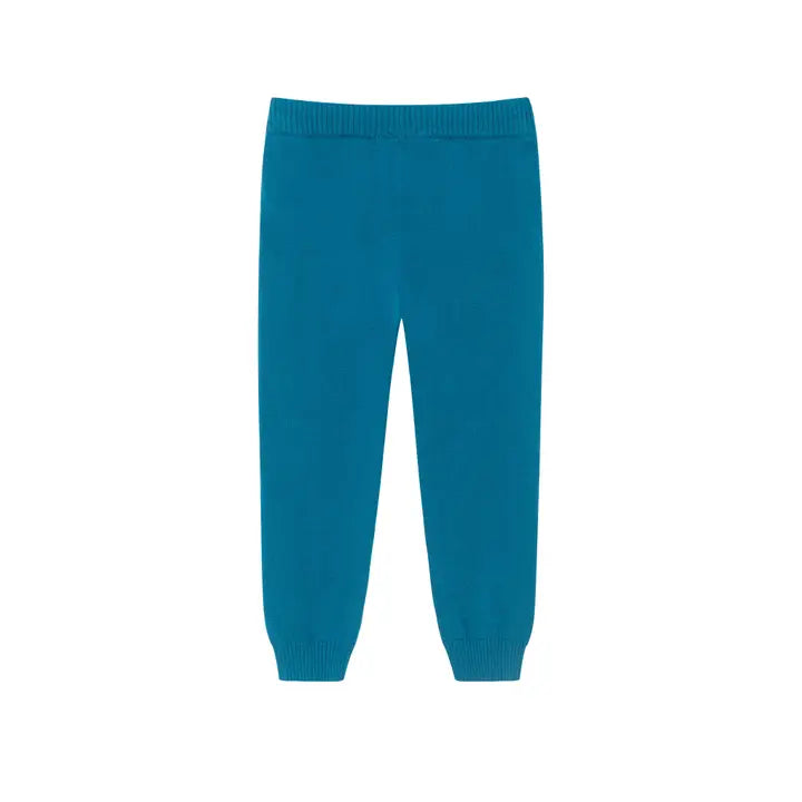 Andy & Evan | Kids (2-4) Sweater Set | Teal Spaceship
