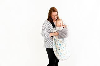 Cheeky Chompers | Baby Blanket- Polkadot Pink