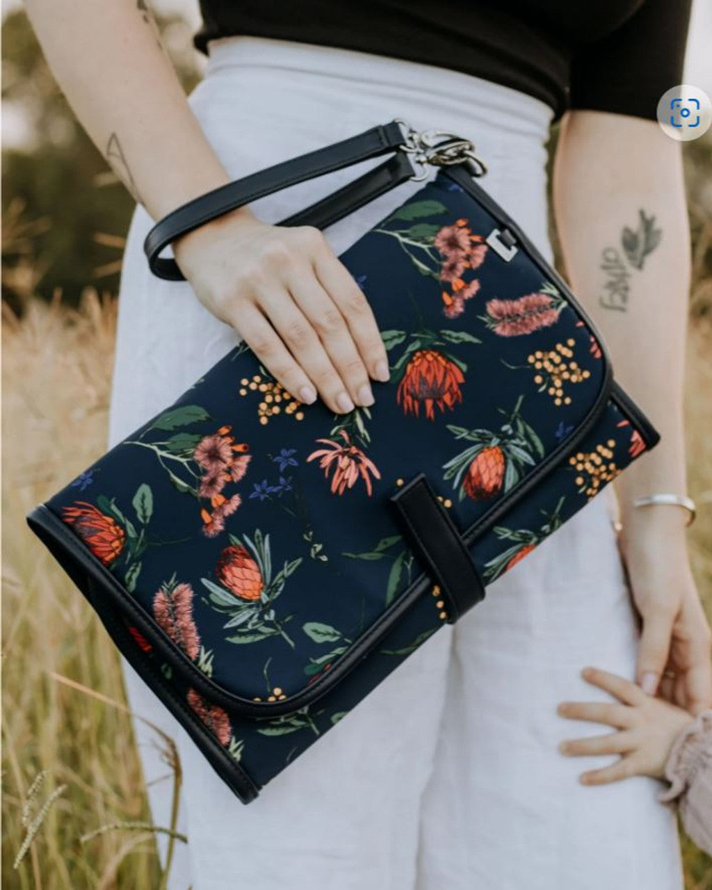 Change-mat botanical floral