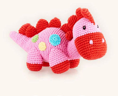 Peeble | Green Steggy Dinosaur Rattle