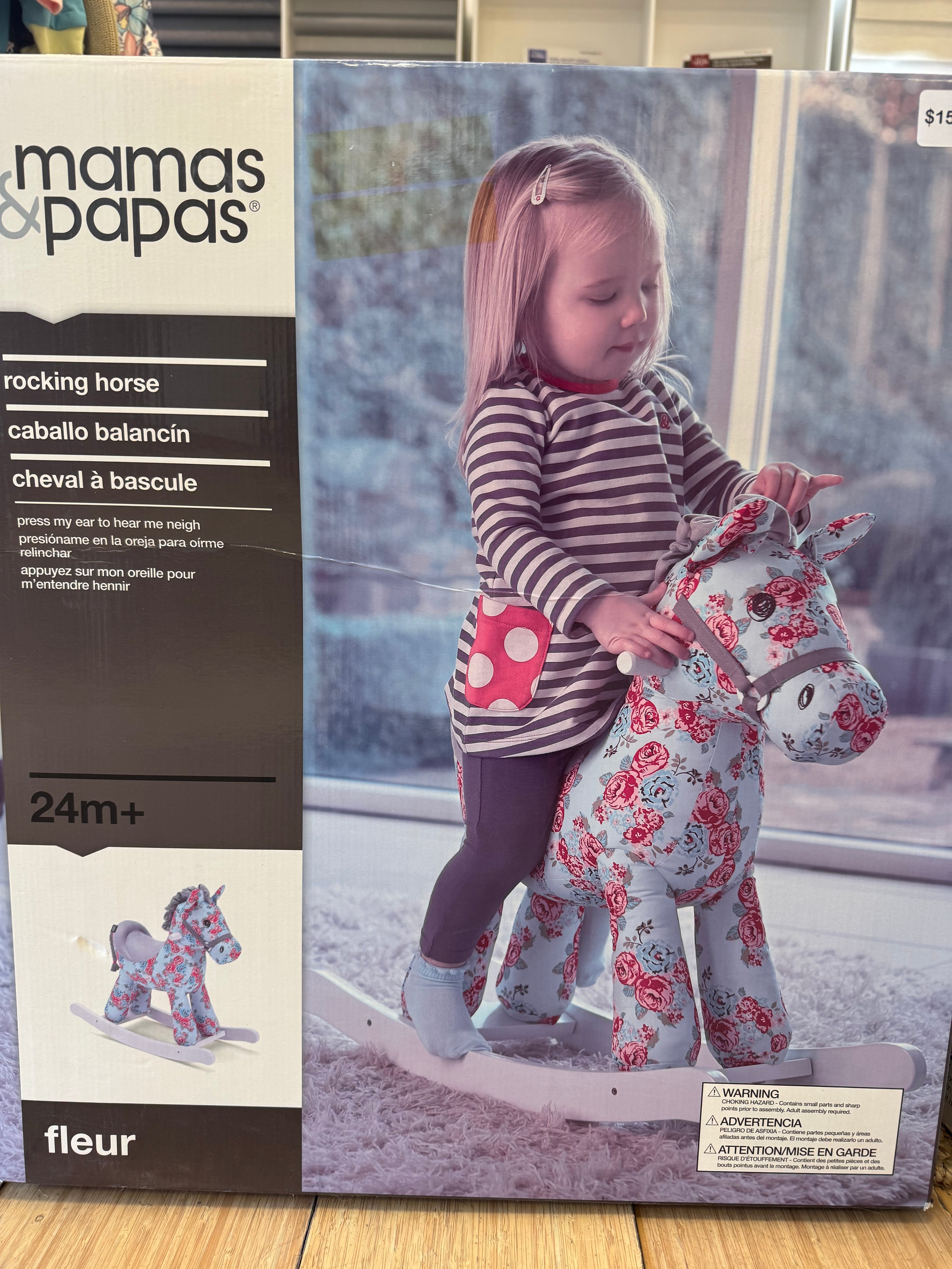 Mamas and Papa’s Rockin Horse -Fleur