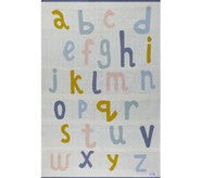 Sophie Cotton knit Stroller Pram Baby Blnket -alphabet