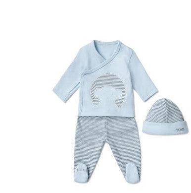 Tous | Baby Three Piece Set| Blue