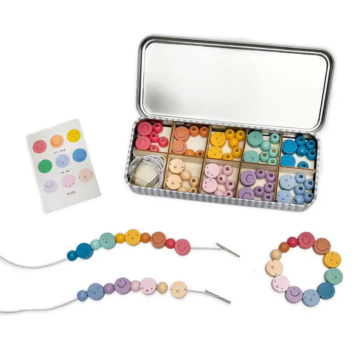 Cotton Twist | It's Nice To Be Nice Bracelet Beading Kit for Children