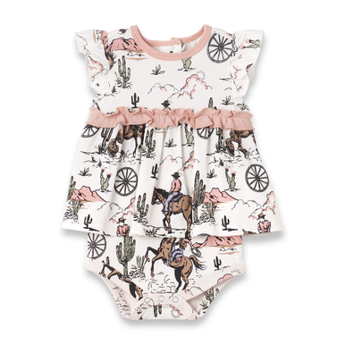 Tesa Babe | On The Range Cowgirl Skirted Bodysuit