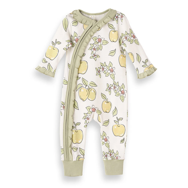 Tesa Babe | Apple Blossoms Zipper Romper