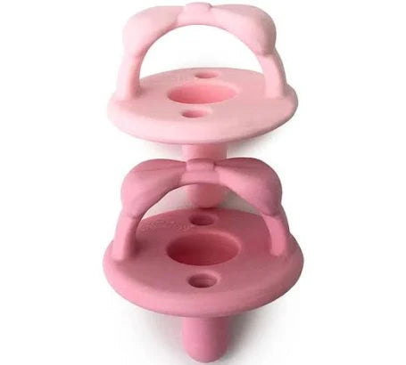 Itzy Ritzy | Sweetie Soother Pacifier Set- Pink Bow