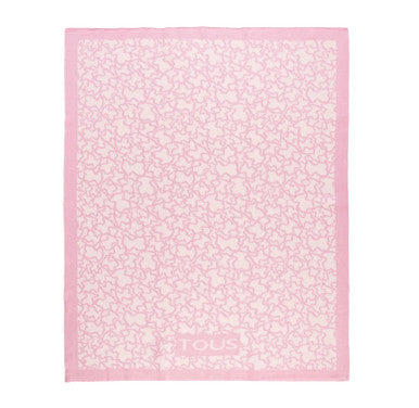 Tous | Jacquard Baby Blanket| Pink