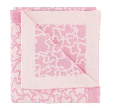 Tous | Jacquard Baby Blanket| Pink