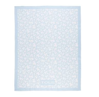 Tous | Jacquard Baby Blanket| Blue