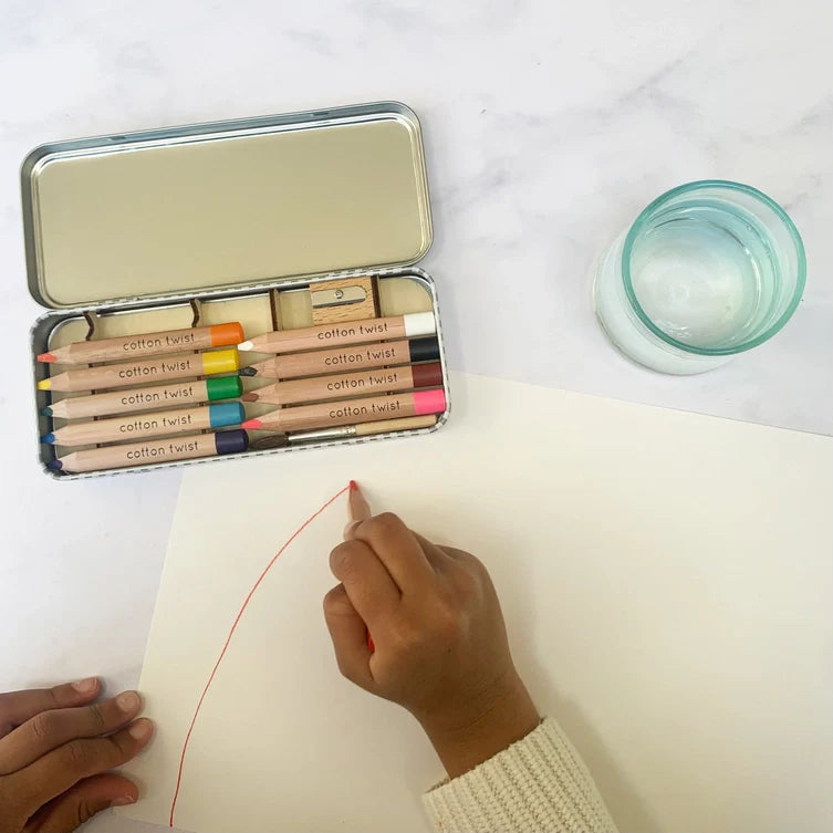 Cotton Twist | Jumbo Watercolour Pencils Tin