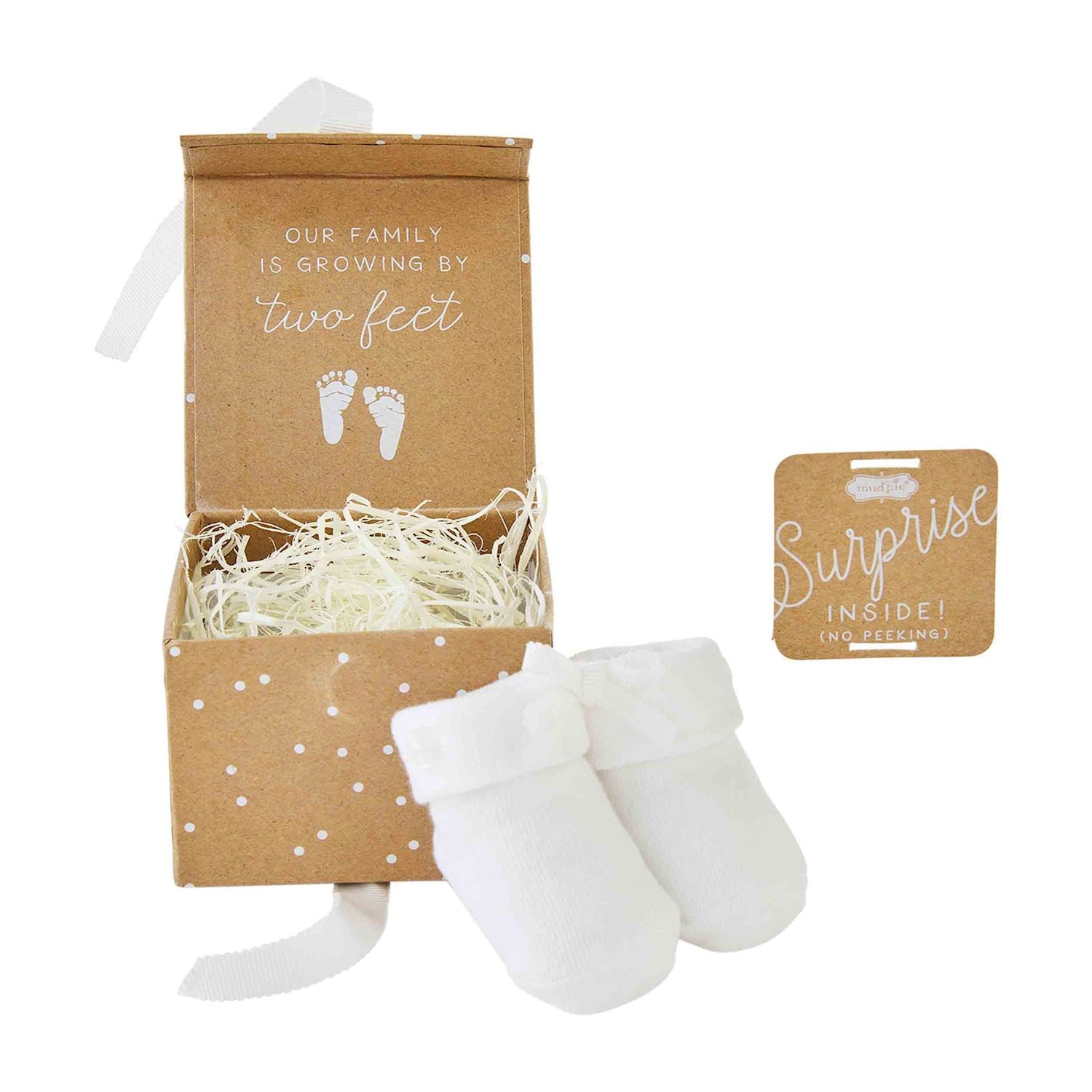 Mud Pie | Sock Announcement Box