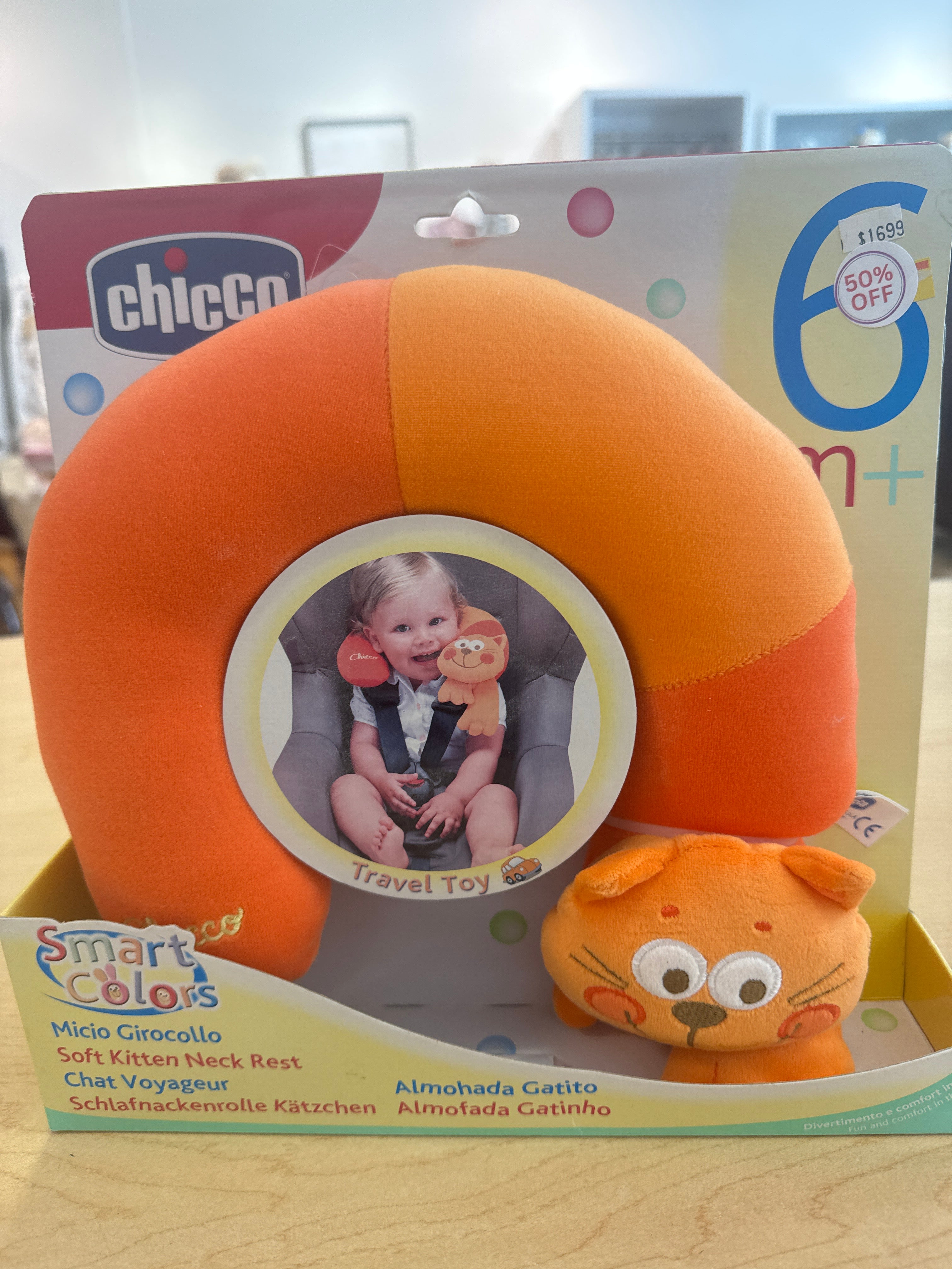 Chicco Soft Kitten neck rest