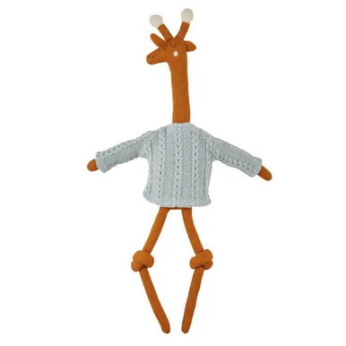 Sophie Cotton Knit Stuffed Animal- Giraffe