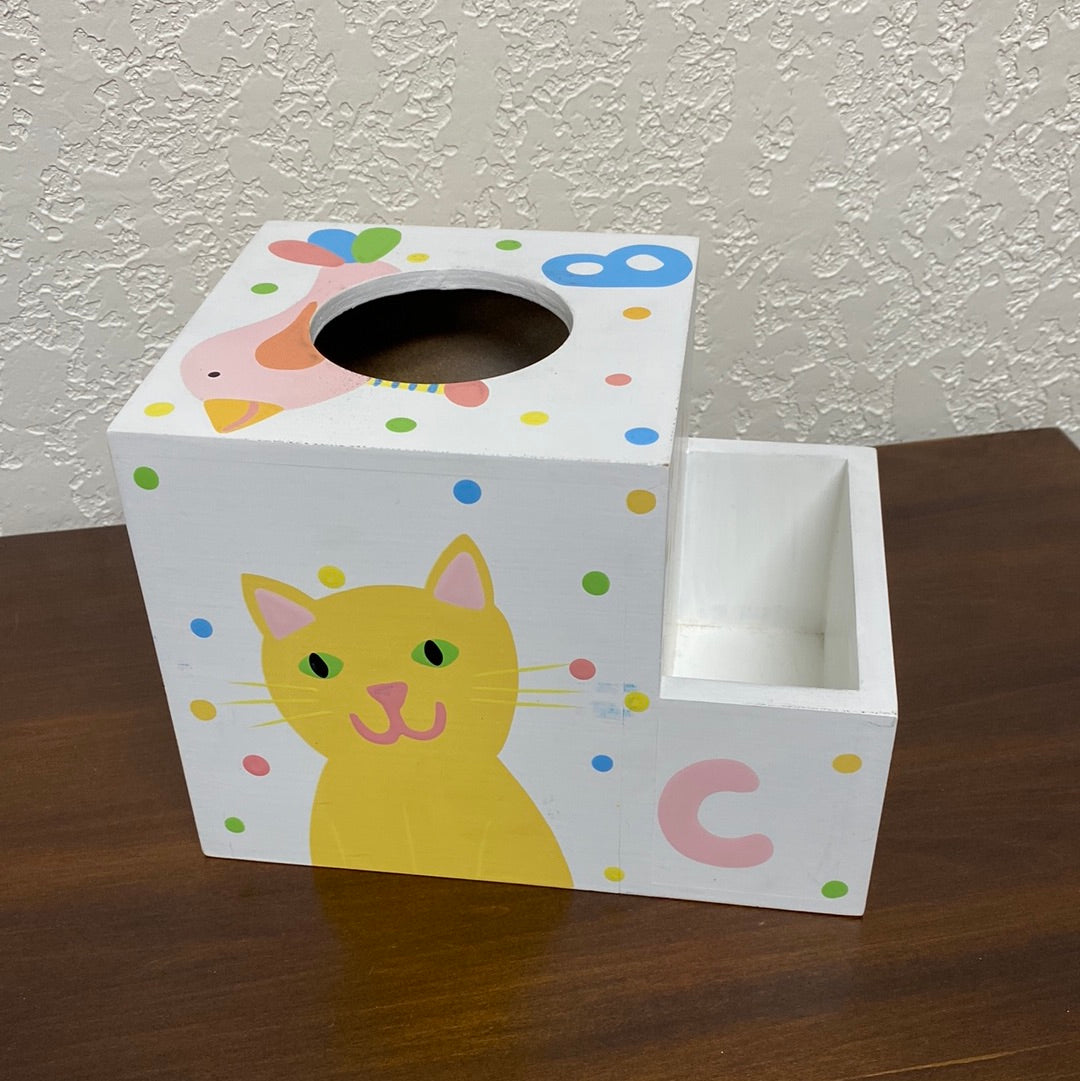 Wooden Tissue Box