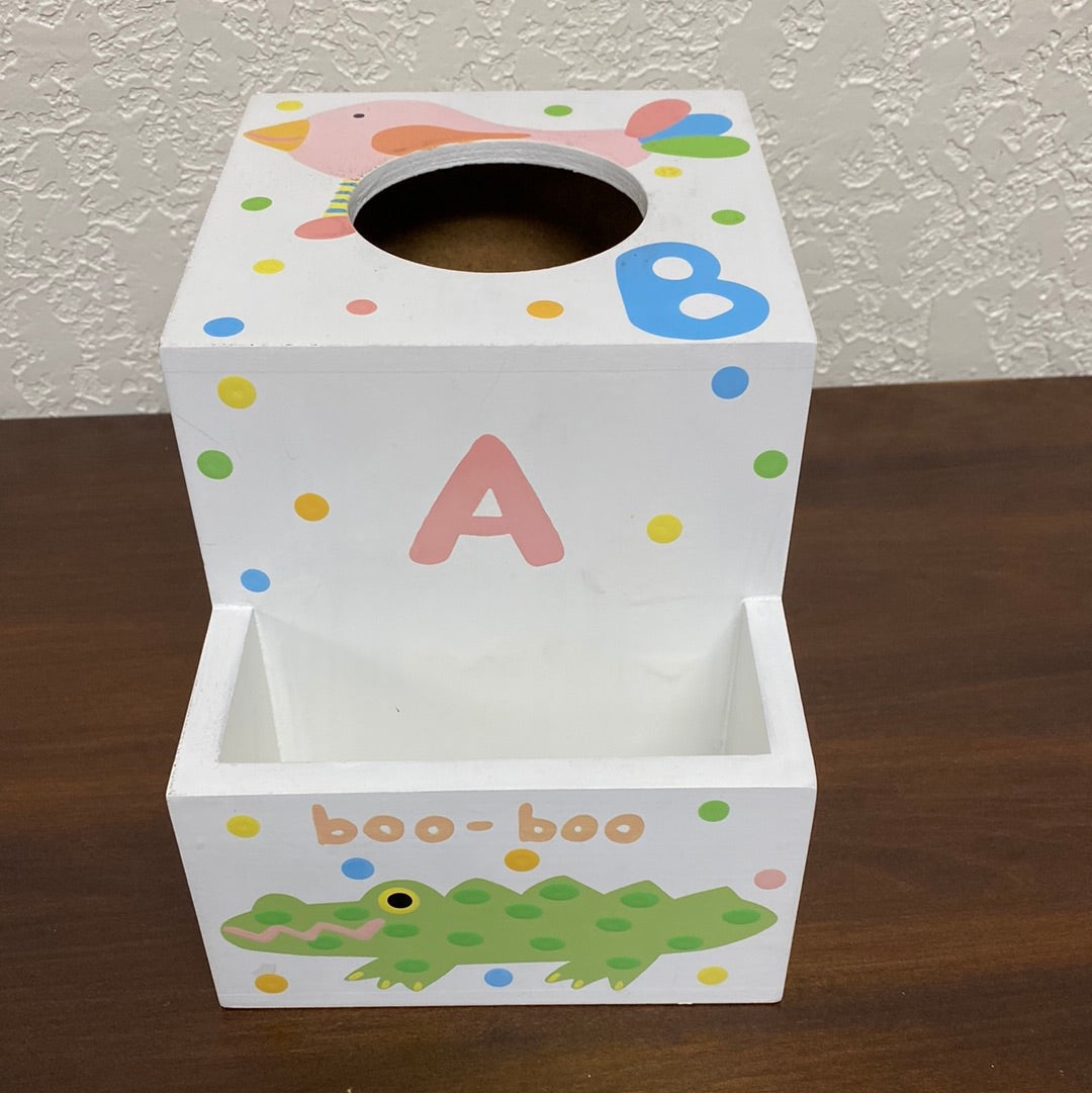 Wooden Tissue Box